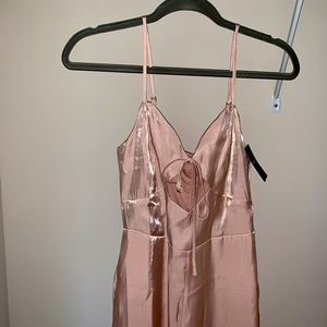 Rose Gold Jumpsuit with tags